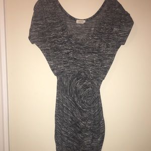 Tight fitted asymmetrical dress